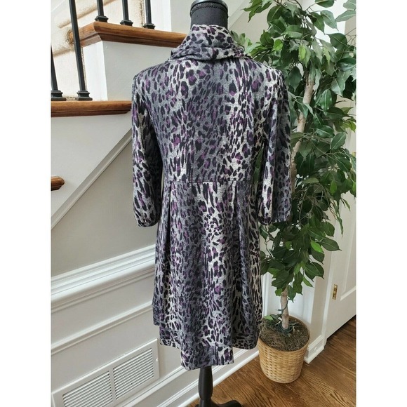 New Directions Petite Cowl Neck Midi Dress Size PL - Picture 8 of 11
